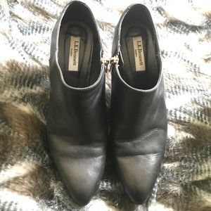 L.K. Bennet Black ankle boots